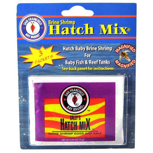 9 count (3 x 3 ct) San Francisco Bay Brands Brine Shrimp Hatch Mix