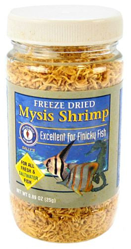 2.67 oz (3 x 0.89 oz) San Francisco Bay Brands Freeze Dried Mysis Shrimp