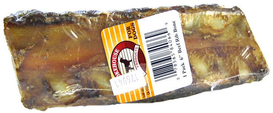 8 count Smokehouse Rib Bone Small Natural Dog Chew Treat