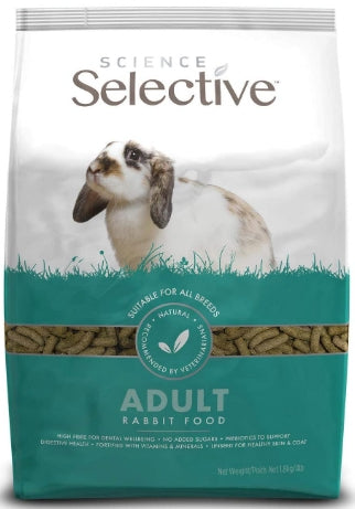 20 lb (5 x 4 lb) Supreme Pet Foods Science Selective Adult Rabbit Food