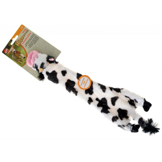 3 count Skinneeez Crinklers Cow Dog Toy