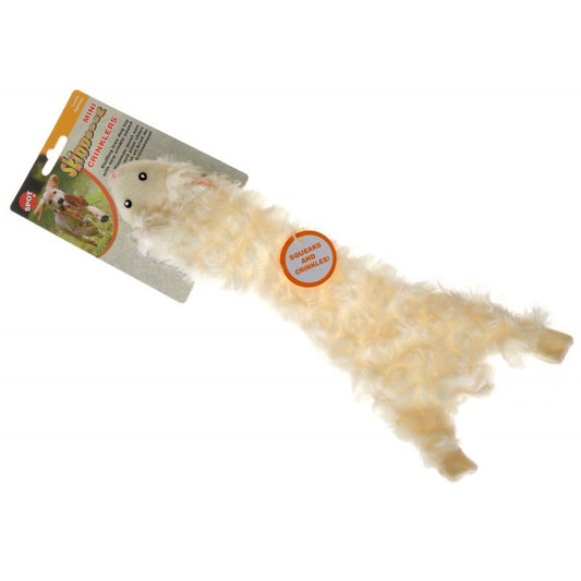 Mini - 3 count Skinneeez Crinklers Lamb Dog Toy