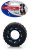 6 count Spot Squeaky Vinyl Tire Dog Toy