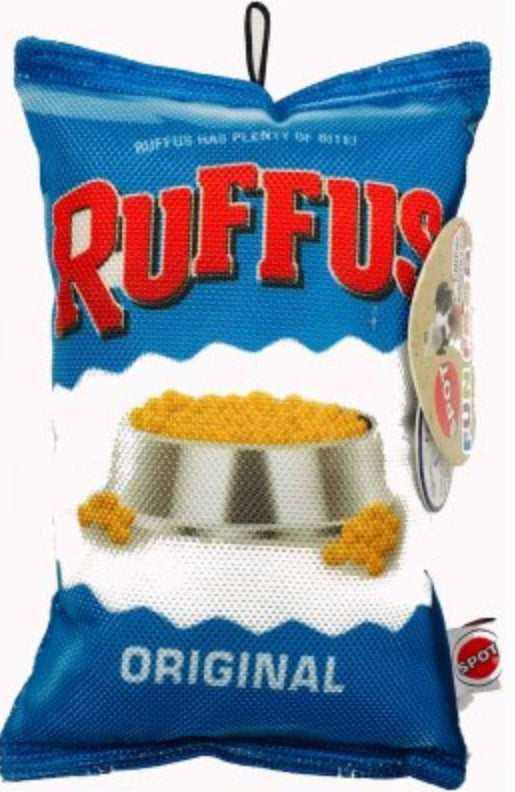 6 count Spot Fun Food Ruffus Doggie Chips