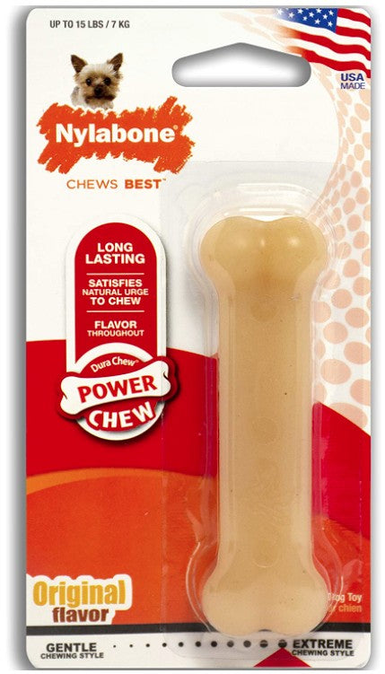 12 count Nylabone Dura Chew Bone Original Flavor Petite