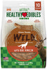 30 count (3 x 10 ct) Nylabone Healthy Edibles Wild Antler Chews with Real Venison