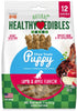 36 count (3 x 12 ct) Nylabone Healthy Edibles Natural Puppy Chew Treats Lamb and Apple Flavor