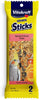 12 count (6 x 2 ct) Vitakraft Crunch Sticks Apricot and Peach Cockatiel Treats