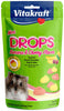 15 oz (6 x 2.5 oz) Vitakraft Mini Drops Treat for Hamsters, Rats and Mice Banana and Cherry Flavor