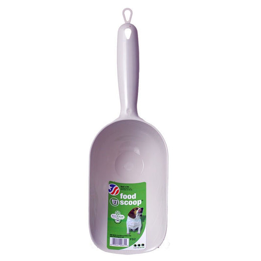 Large - 12 count Van Ness Pet Food Scoop with Ergonomic Grip