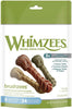 24 count Whimzees Brushzees Natural Daily Dental Treats for Dogs Small