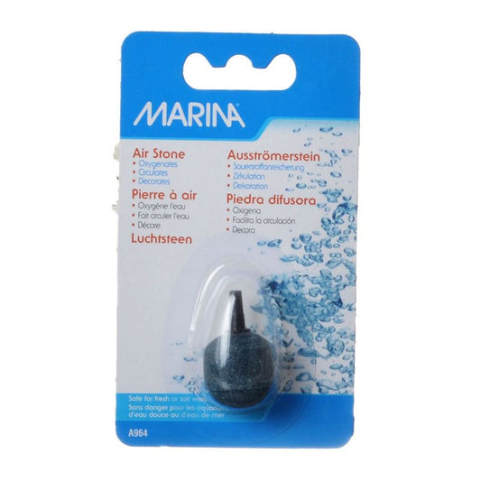 7/8" - 12 count Marina Air Stone Round for Aquariums