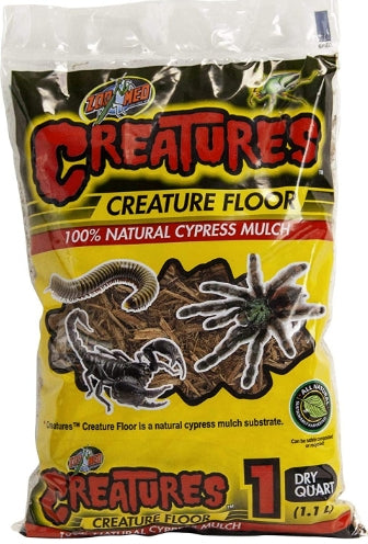 3 quart (3 x 1 qt) Zoo Med Creature Floor Natural Cypress Mulch Substrate