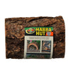 X-Large - 3 count Zoo Med Habba Hut Natural Half Log Shelter for Reptiles, Amphibians, and Small Animals