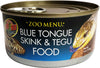 48 oz (8 x 6 oz) Zoo Med Zoo Menu Blue Tongue Skink and Tegu Food