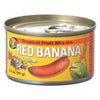 24 oz (6 x 4 oz) Zoo Med Tropical Fruit Mix-Ins Red Banana for Reptiles and Turtles