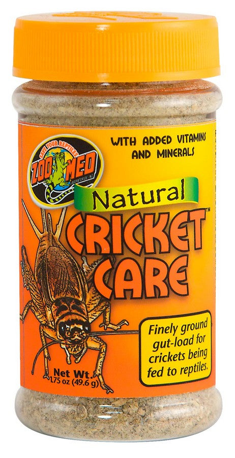 21 oz (12 x 1.75 oz) Zoo Med Natural Cricket Care with Added Vitamins and Minerals