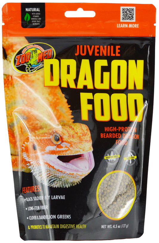 40.5 oz (9 x 4.5 oz) Zoo Med Juvenile Bearded Dragon Food