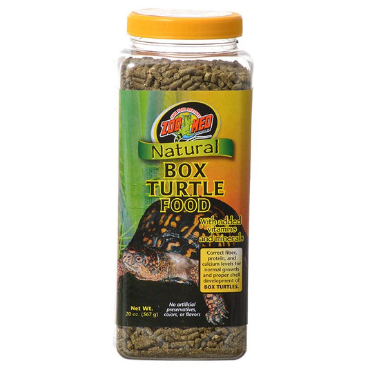 60 oz (3 x 20 oz) Zoo Med Natural Box Turtle Food