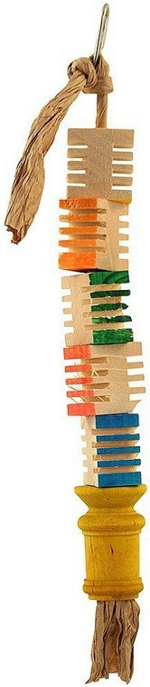 3 count Zoo-Max Groovy Bamboo Bird Toy