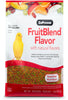 8 lb (4 x 2 lb) ZuPreem FruitBlend Flavor with Natural Flavors Bird Food for Very Small Birds